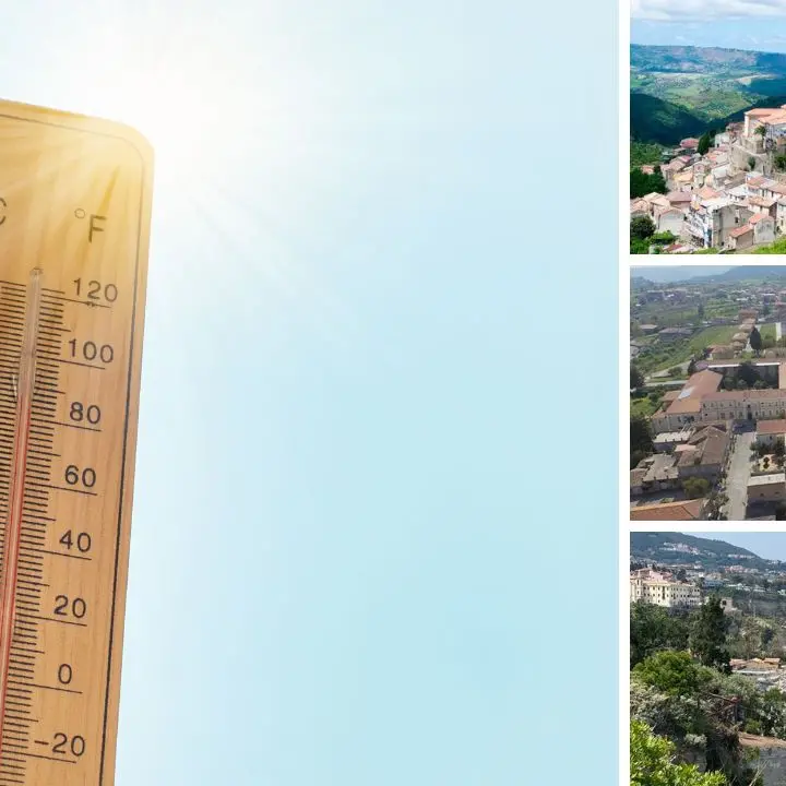 Caldo e afa non mollano il Vibonese: settimana di ferragosto rovente e notti tropicali ovunque