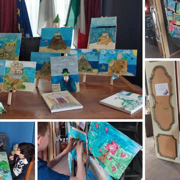 Tropea, le opere dei piccoli aspiranti artisti in mostra all’Antico sedile
