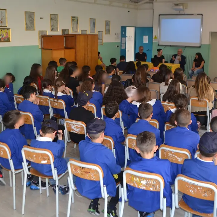 Rombiolo, gli alunni della scuola elementare a lezione di tutela della natura con Legambiente