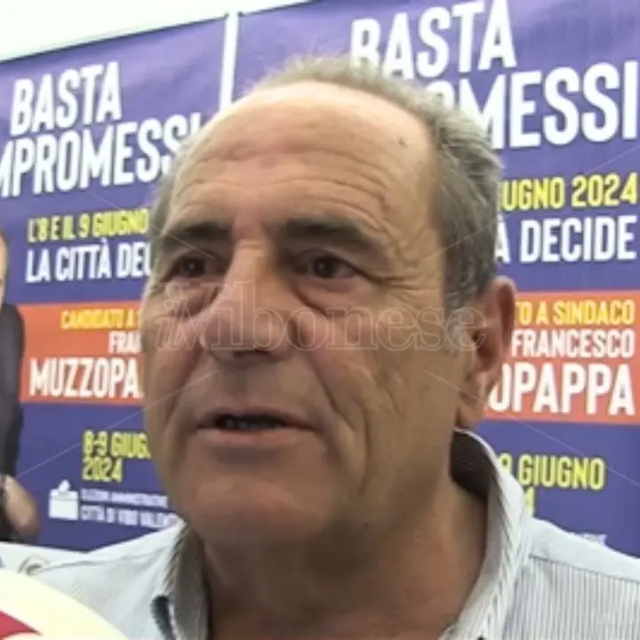 Elezioni a Vibo, Muzzopappa detta legge: «Decideremo noi il nuovo sindaco, quello più affidabile» - VIDEO