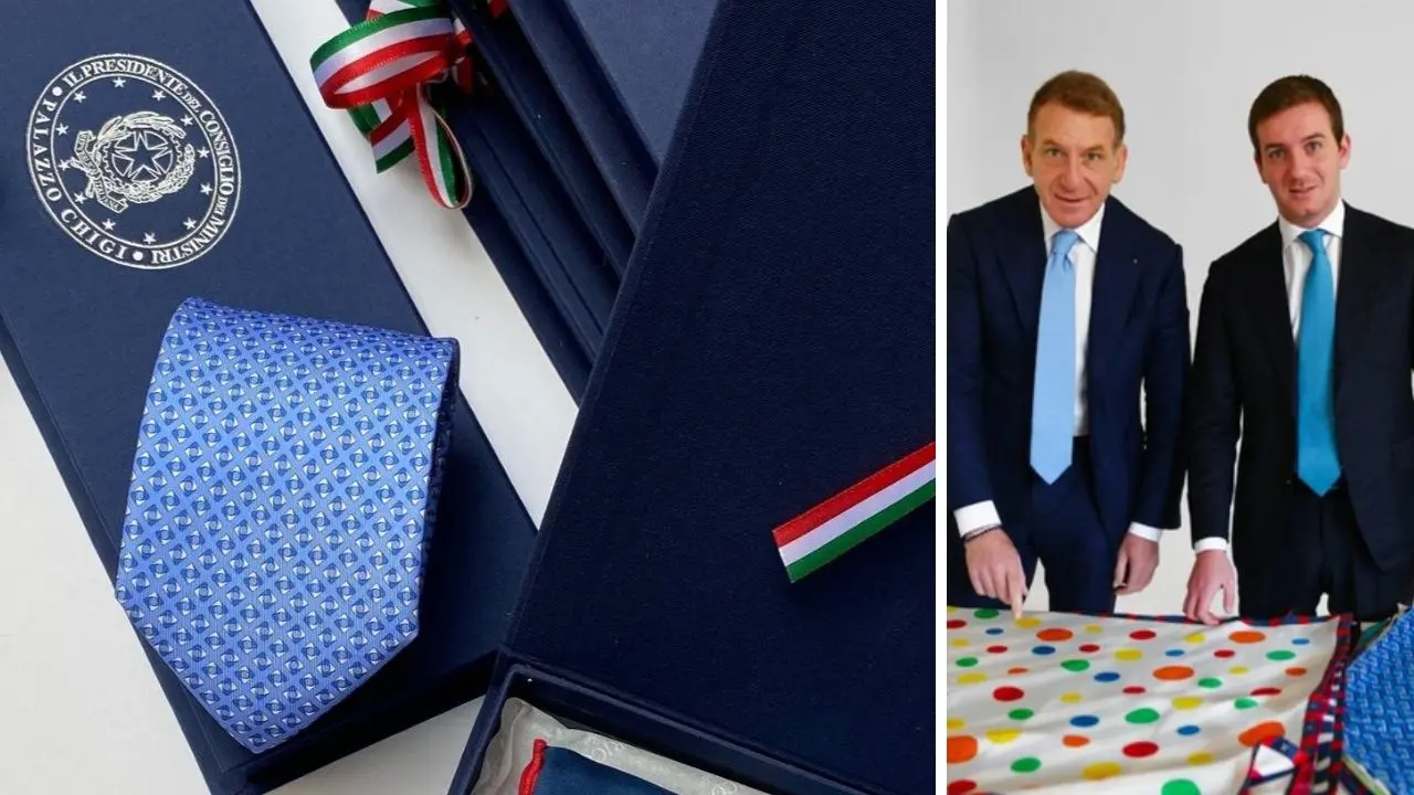 Le cravatte della casa di moda vibonese Talarico scelte da Meloni per i capi di Stato e di governo che parteciperanno al G7 in Puglia