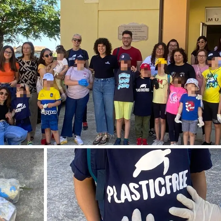 Zaccanopoli, successo per la passeggiata ecologica con la raccolta di rifiuti abbandonati