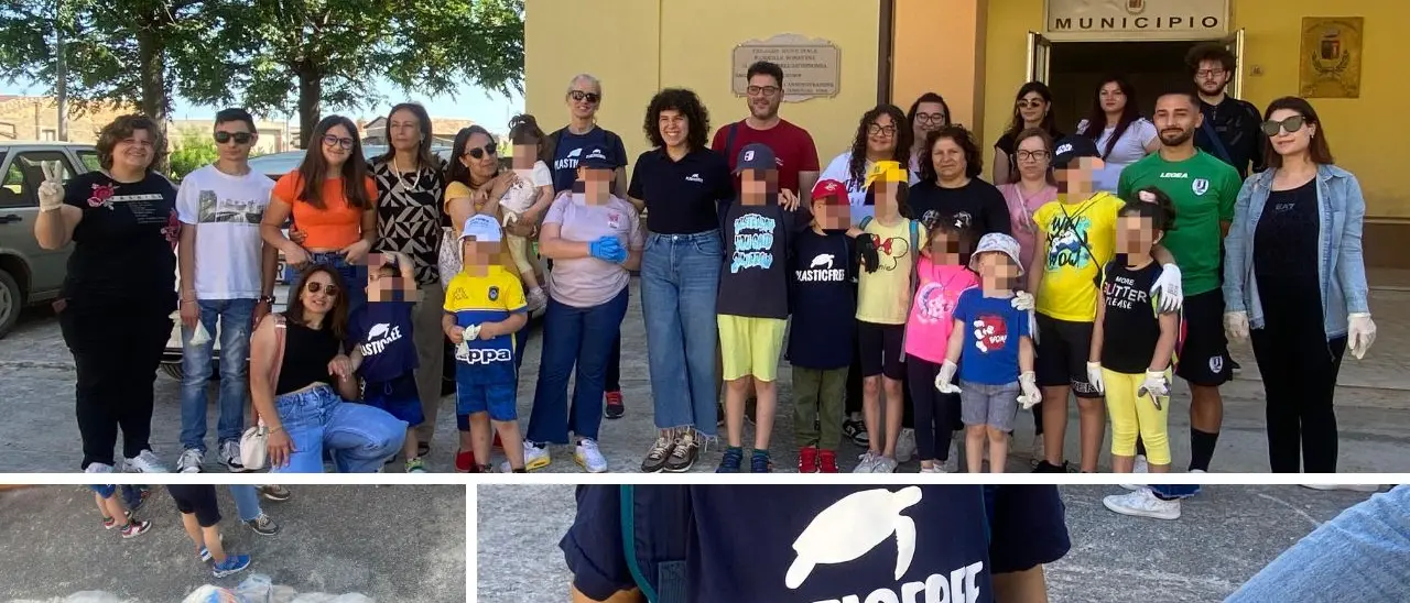 Zaccanopoli, successo per la passeggiata ecologica con la raccolta di rifiuti abbandonati