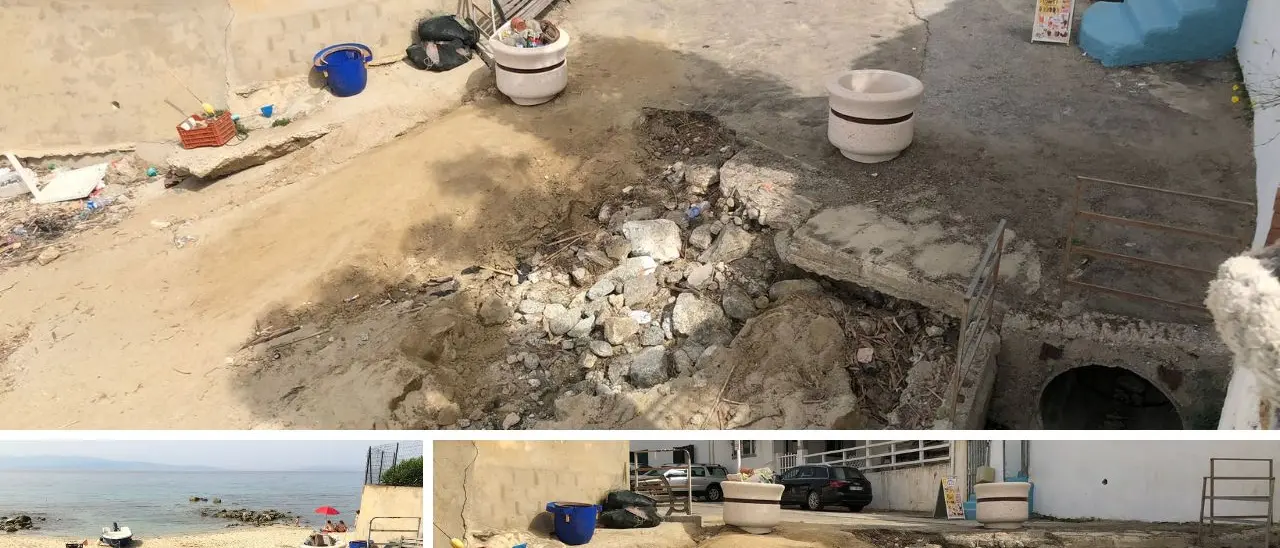 Sporcizia e degrado, a Ricadi l’opposizione denuncia: «Accessi alle spiagge impraticabili»