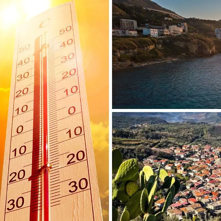 Meteo Vibonese, colpo di coda dell'estate (quella brutta): stop ai temporali nelle aree interne e temperature su fino a 38 gradi