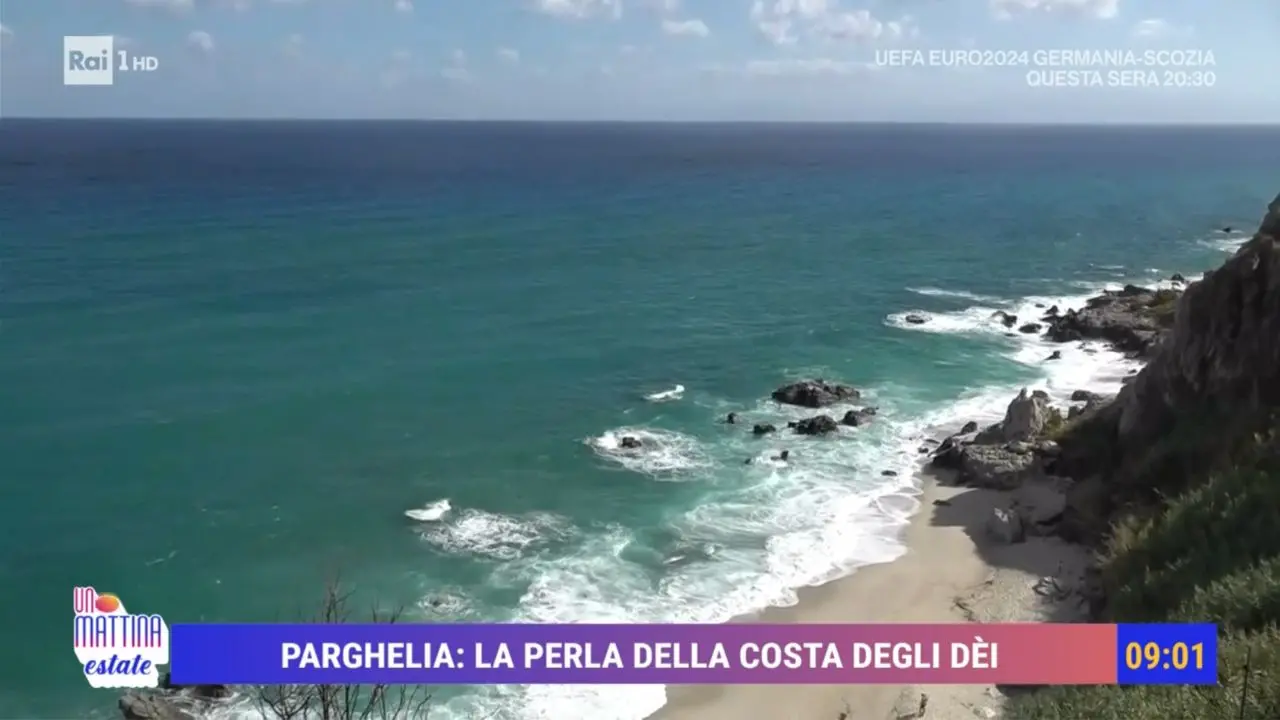 Parghelia protagonista su Rai Uno con le telecamere di “Uno Mattina Estate”