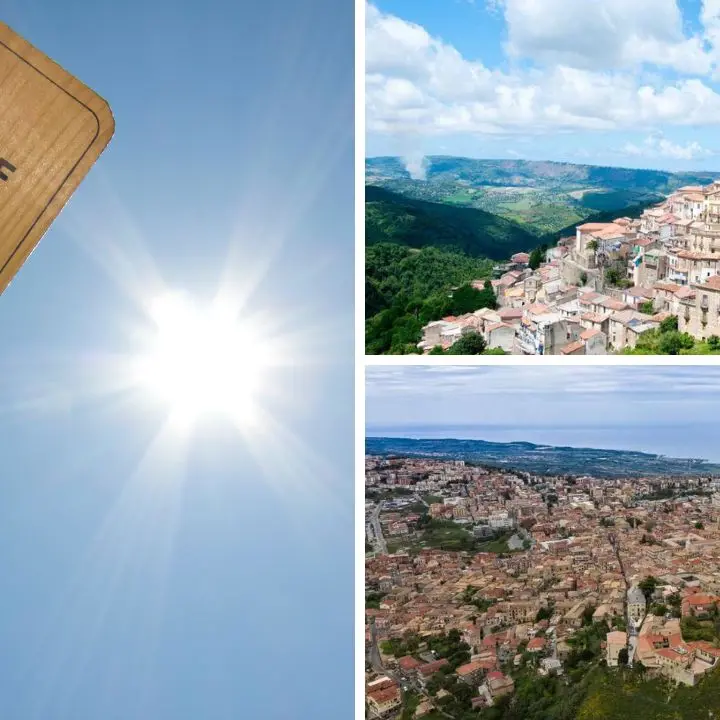 Meteo Vibonese, due giorni di bel tempo con temperature gradevoli. Poi torna la fiammata africana con picchi di 38 gradi