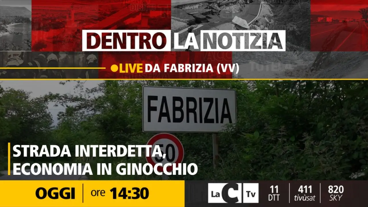 «La strada chiusa è un disastro»: imprenditori disperati per l'isolamento delle Serre Vibonesi. Focus a Dentro la Notizia