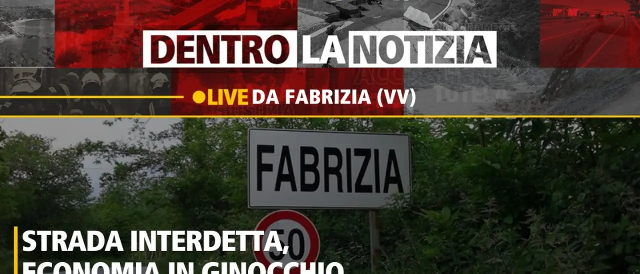 «La strada chiusa è un disastro»: imprenditori disperati per l'isolamento delle Serre Vibonesi. Focus a Dentro la Notizia