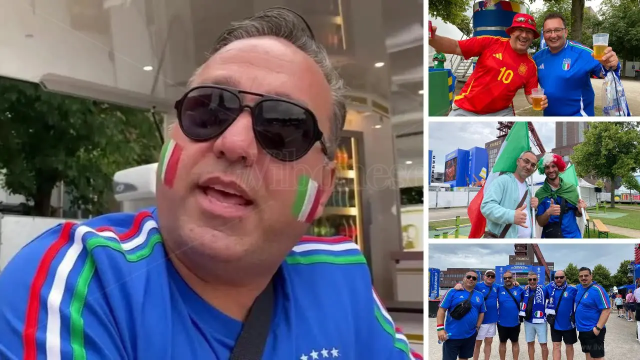 I vibonesi (e gli altri calabresi) sugli spalti di Italia-Spagna che si gioca stasera: «Vinciamo» - Video