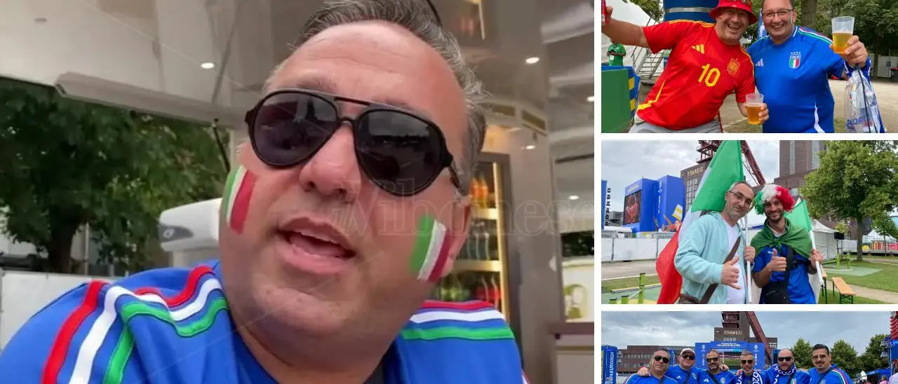 I vibonesi (e gli altri calabresi) sugli spalti di Italia-Spagna che si gioca stasera: «Vinciamo» - Video