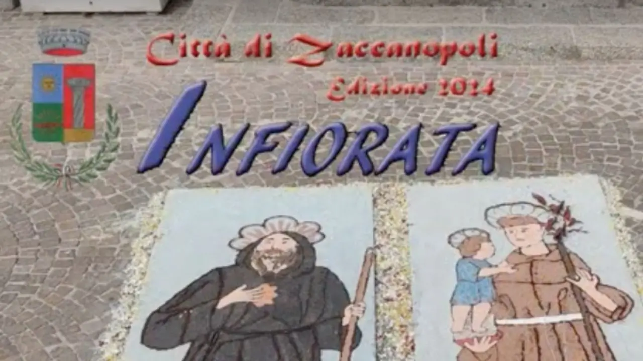 Arte e fede, anche quest'anno l'Infiorata di Zaccanopoli è uno spettacolo di colori