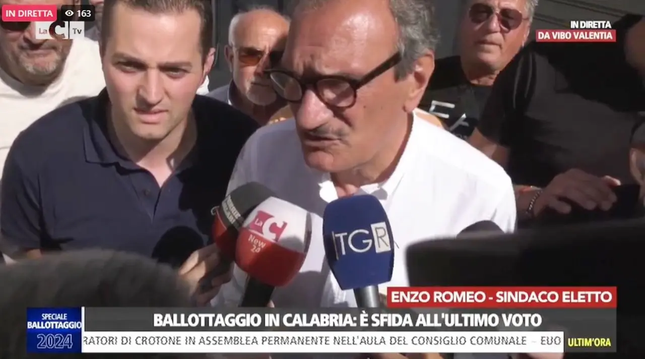 Romeo nuovo sindaco di Vibo: «Il campo largo ha funzionato, ora lavorerò per risollevare questa città» -Video
