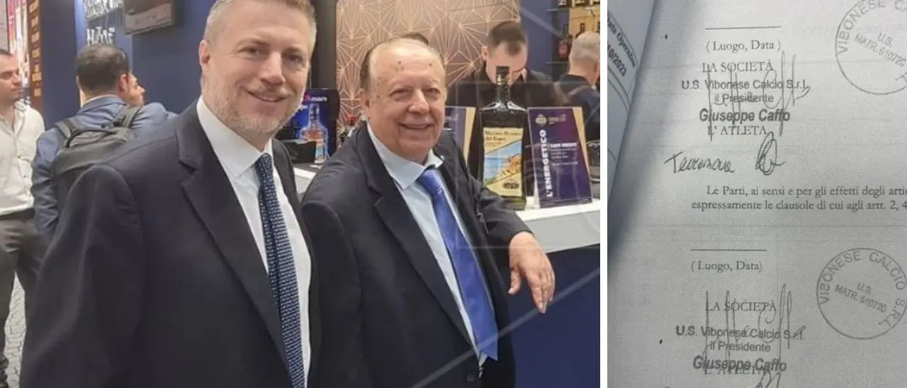 Vibonese, Nuccio Caffo in difesa del padre Pippo che presiede la società di calcio: «Falsificate le sue firme»