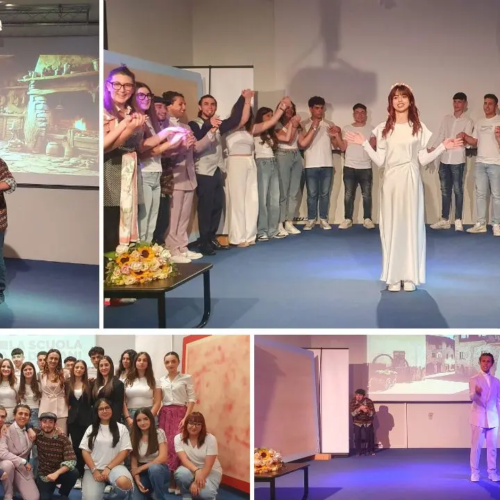 Vibo, il teatro comico dell’antica Roma rivive grazie agli studenti del Liceo scientifico Berto