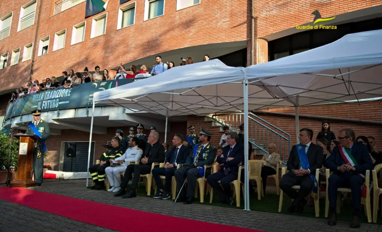 Vibo Marina, la Guardia di finanza celebra il 250esimo anniversario. In un anno e mezzo eseguiti 2400 interventi: il bilancio delle attività