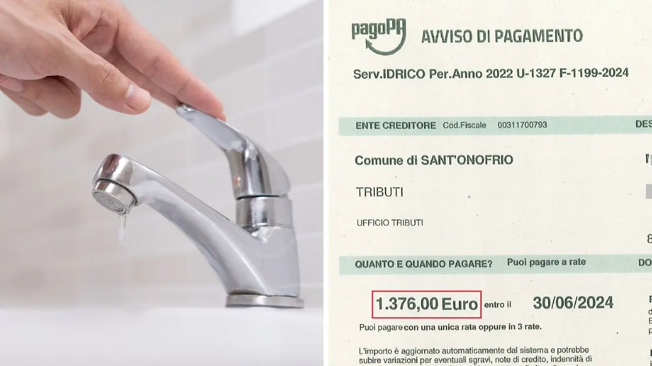 Bollette dell'acqua salate a Sant'Onofrio, l'ex consigliere Mattioli: «In alcuni casi costi quintuplicati»
