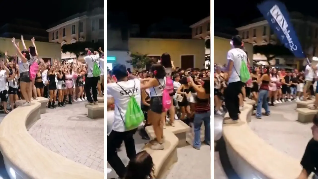 Tropea, il “silent party” degli studenti di ScuolaZoo in piazza per ballare con le cuffie: l’anno scorso furono cacciati - VIDEO