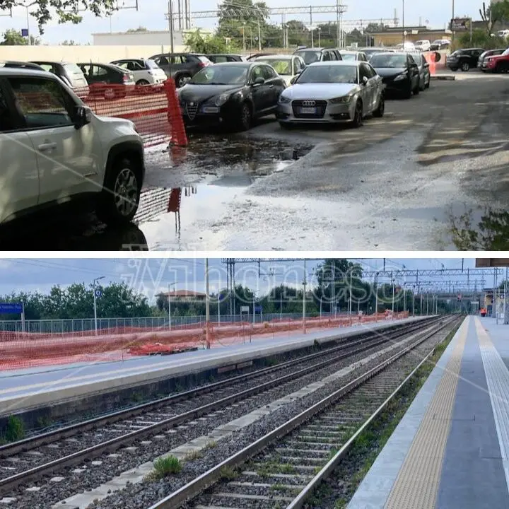 E mo la macchina dove la metto? Parcheggio della stazione di Vibo-Pizzo off-limits per 5 mesi, pendolari disperati - Video