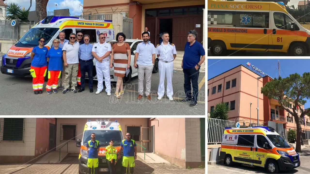 Estate (più) sicura: 5 nuove postazioni del 118 a Vibo Marina, Filadelfia, Nicotera, Mongiana e Serra