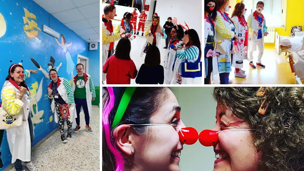 Clown vip Vibo, l'onda colorata dei volontari e l'abbraccio a chi soffre: «Un'esperienza che arricchisce la vita degli altri e la propria»