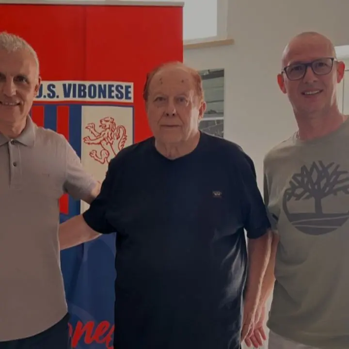 Michele Facciolo è il nuovo allenatore della Vibonese, Ettore Meli nominato direttore sportivo