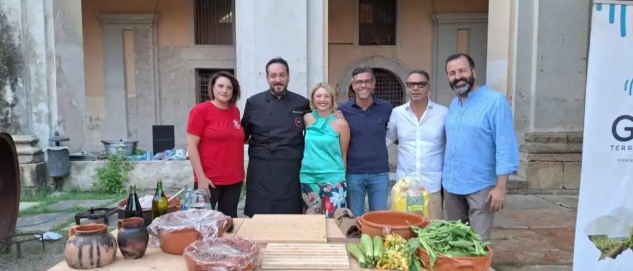 Soriano, con lo show-cooking di Francesco Messina viaggio alla scoperta della cucina medievale
