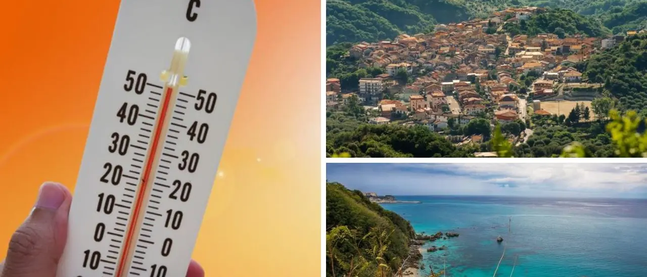 Meteo Vibonese, ancora caldo rovente: grande afa sulle coste e oltre 35° nell’entroterra da Vazzano a Paravati