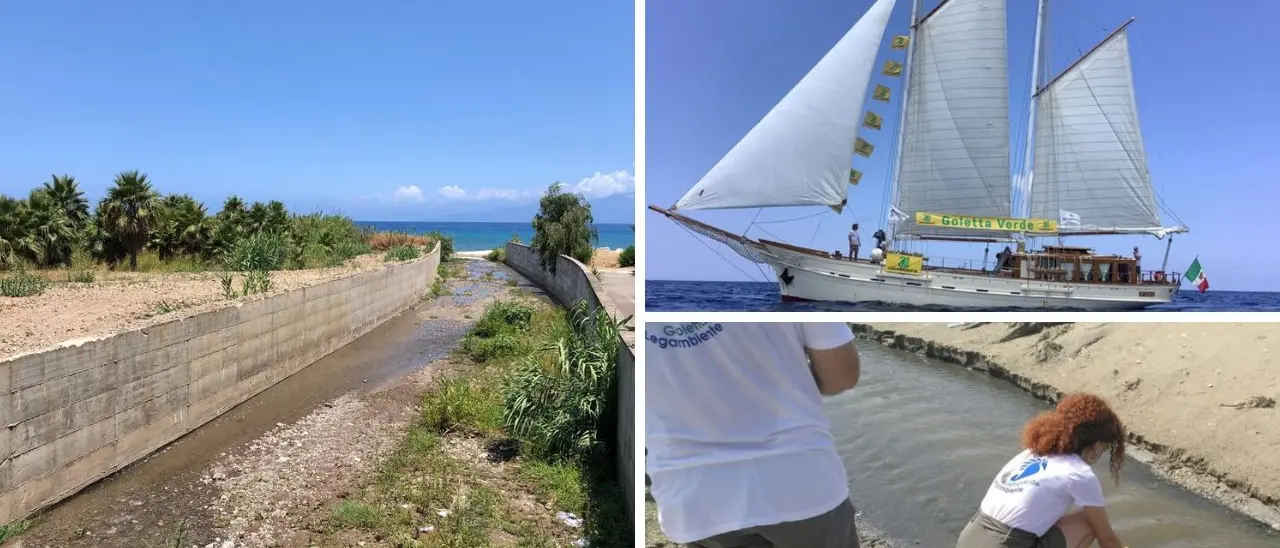 Mare, i dati di Goletta verde: nel Vibonese 3 punti su 4 “fortemente inquinati”. Ma sono alla foce dei fiumi. E c’è anche il Sant’Anna