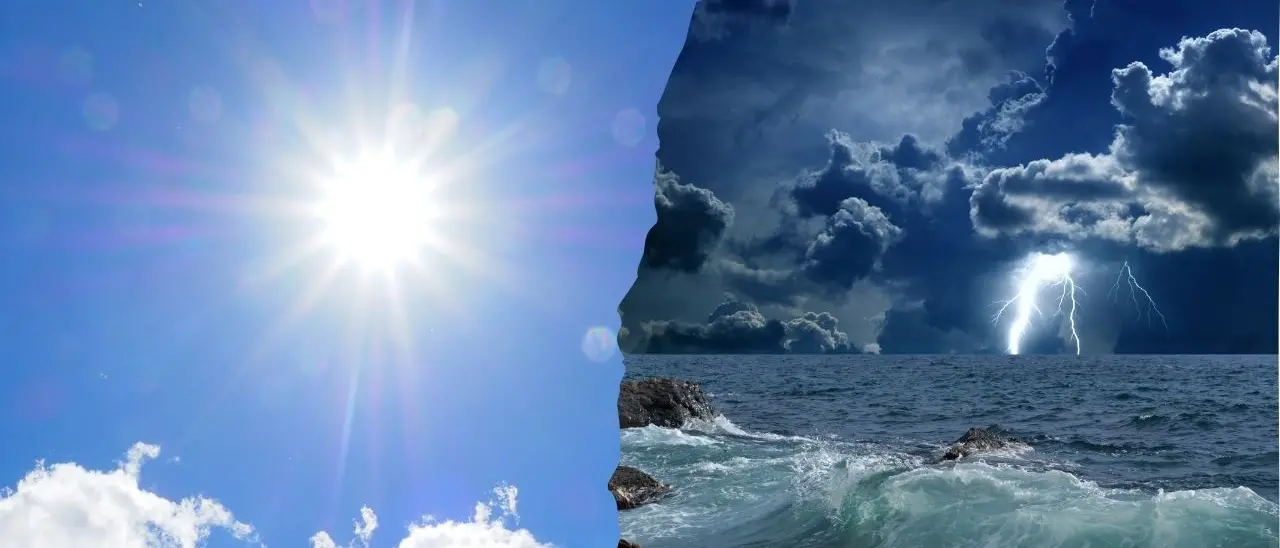 Meteo Vibonese, i temporali pomeridiani di forte intensità fanno vacillare l'estate ma in serata migliora ovunque