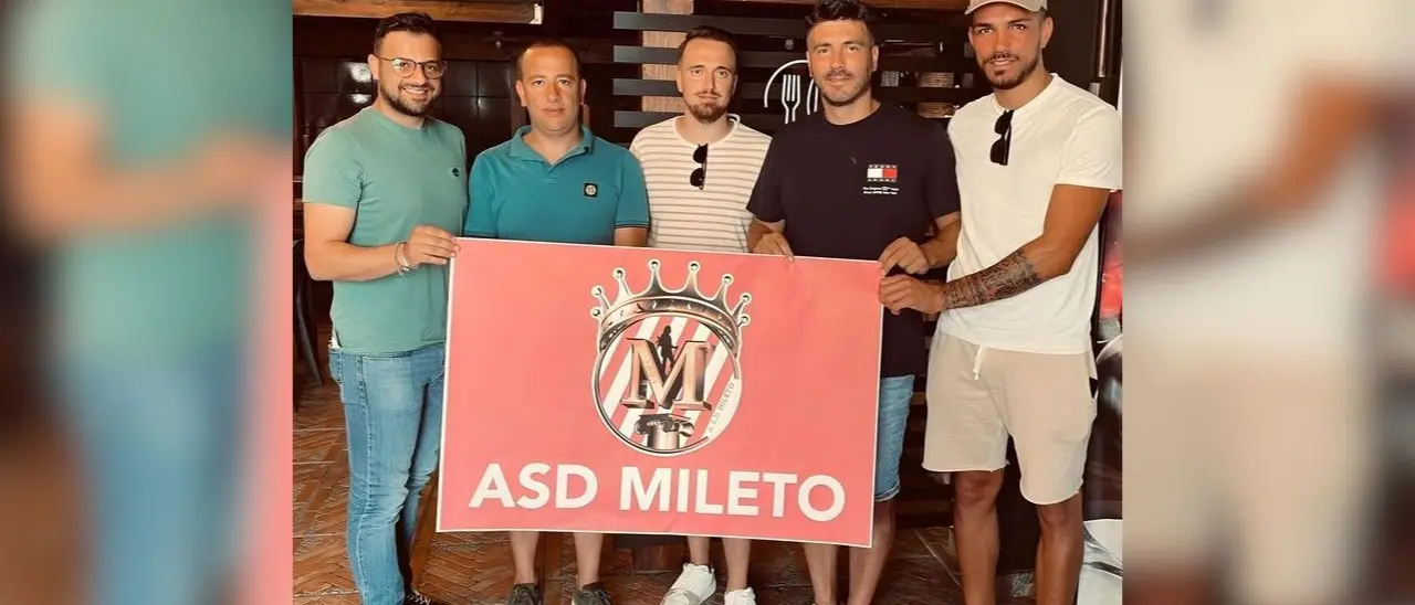 Nasce l'Asd Mileto, la nuova realtà calcistica partirà dalla terza categoria
