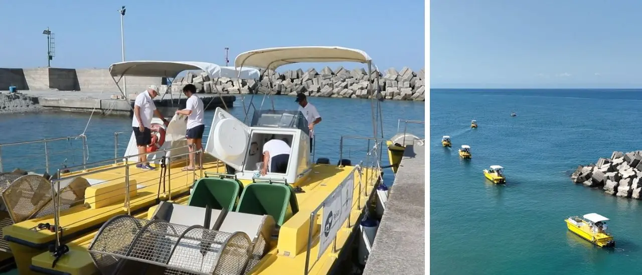 La Regione presenta a Vibo Marina la flotta di sei battelli spazza-mare con droni aerei e sottomarini per individuare i rifiuti