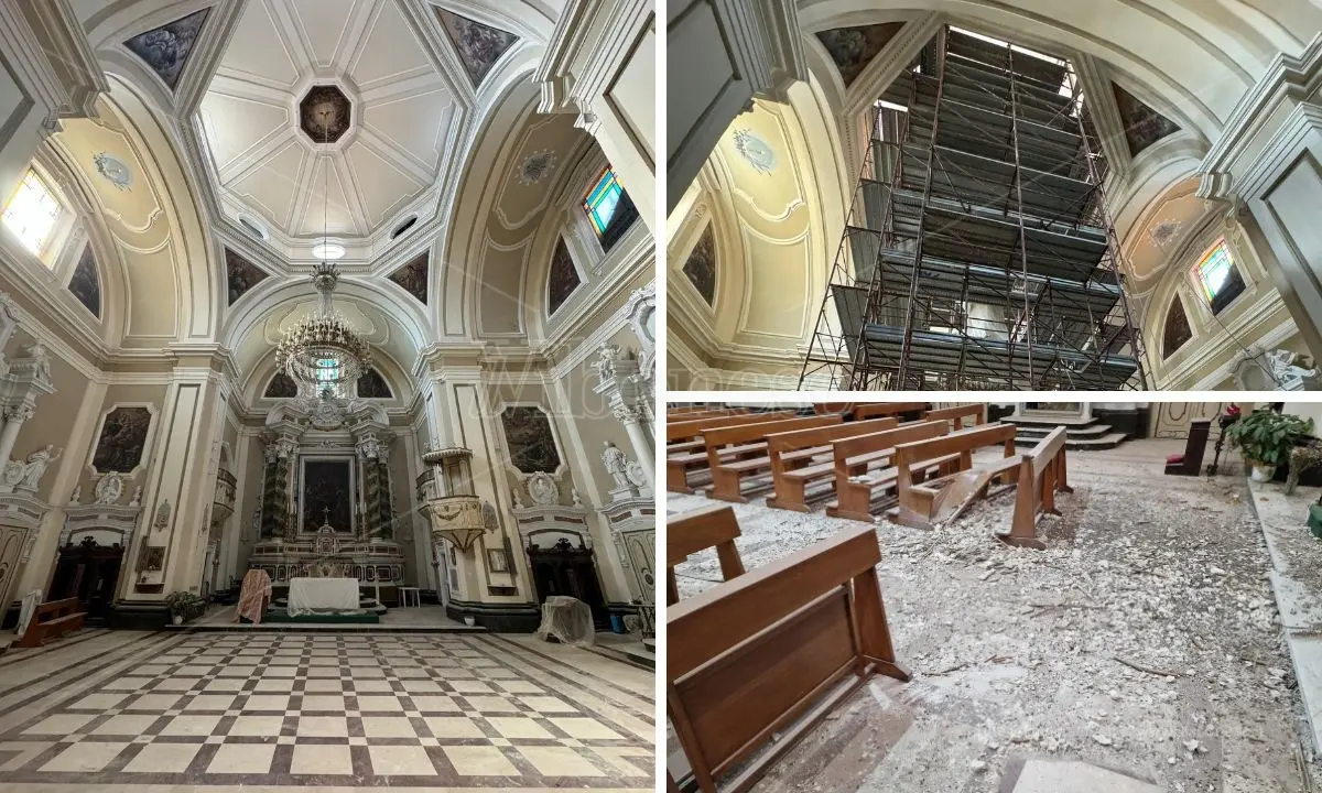 Dalle macerie alla rinascita, la chiesa del Gesù di Tropea pronta a tornare ai fedeli - Foto