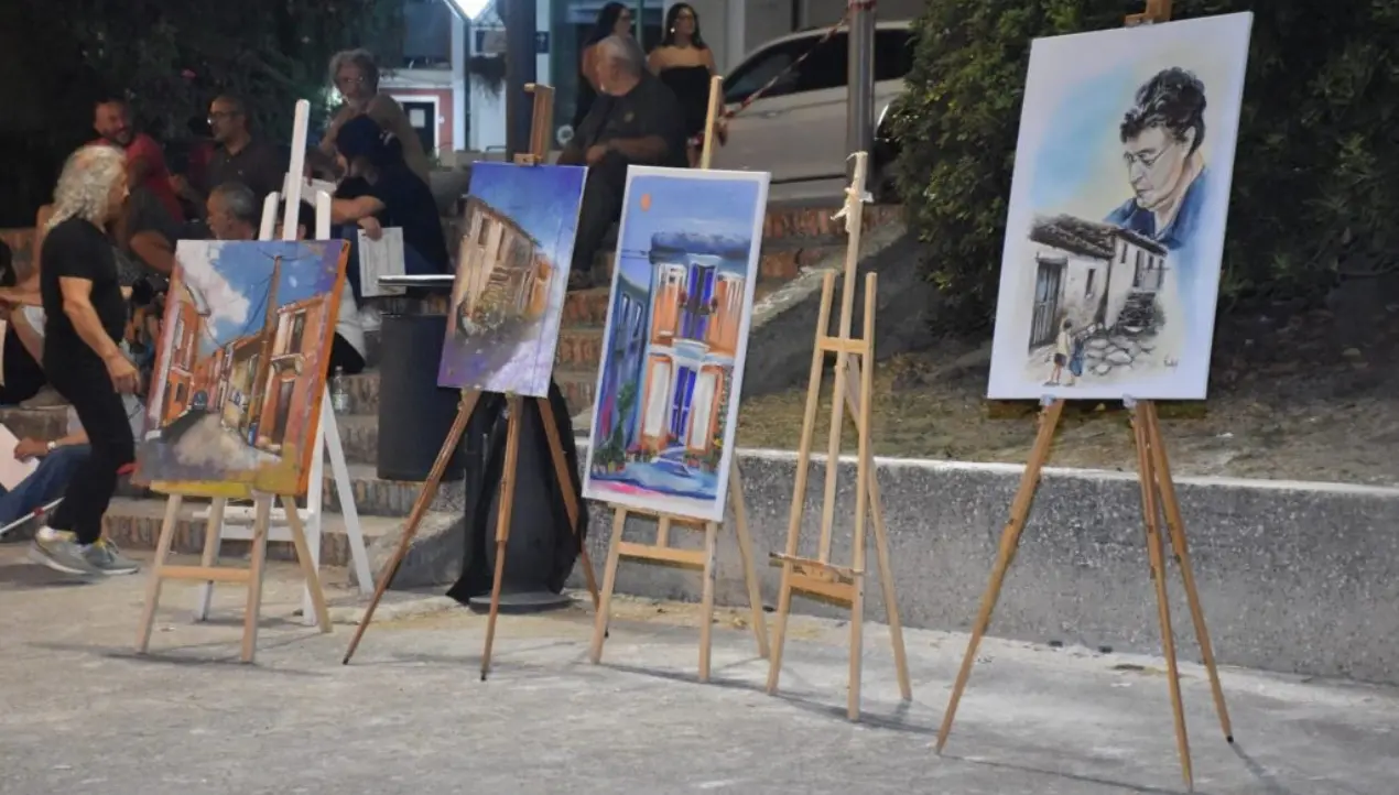 Le nostre radici, a Paravati l'artista pugliese Fabio Castellaneta si aggiudica la prima edizione dell’estemporanea di pittura -Foto