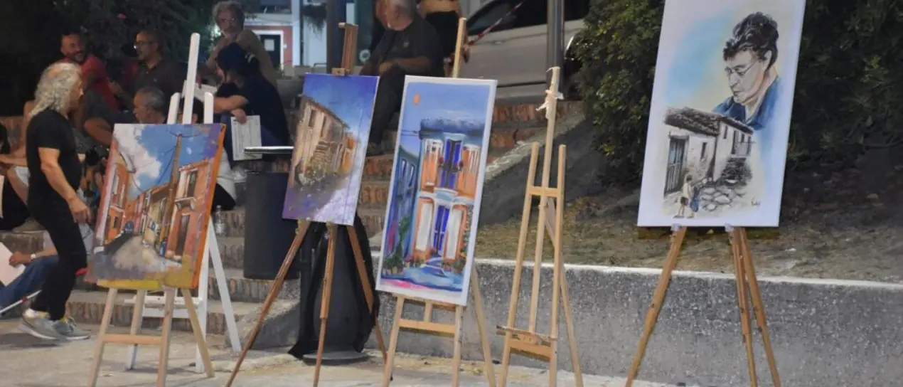 Le nostre radici, a Paravati l'artista pugliese Fabio Castellaneta si aggiudica la prima edizione dell’estemporanea di pittura -Foto