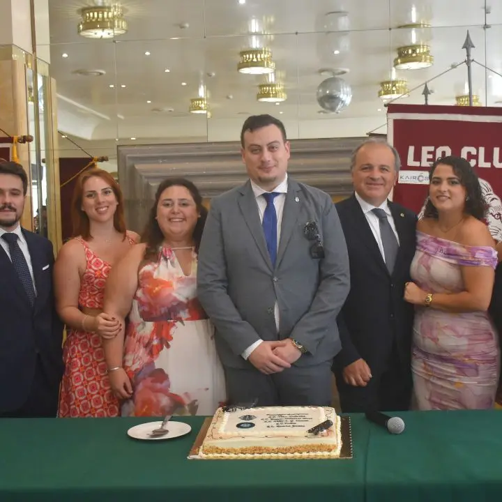 Vibo Valentia, passaggio di consegne al Leo Club: Giulia Mio lascia il timone a Domenico Deodato