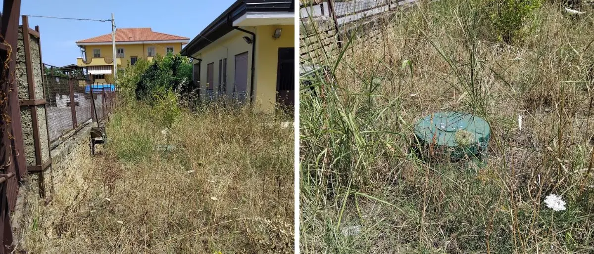 Porto Salvo, la scuola elementare avvolta nel degrado: «Rischi per la presenza di serbatoi gpl»