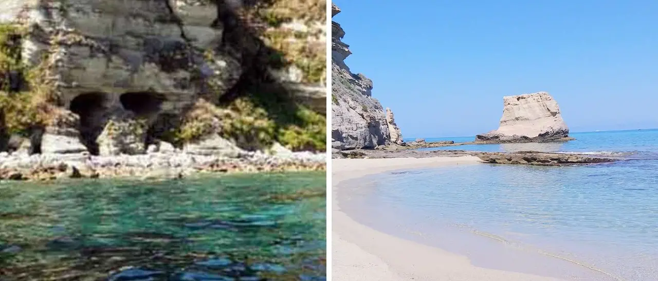 Tesori di Tropea, il fascino nascosto dello Scoglio del sapone e della spiaggia degli Occhiali