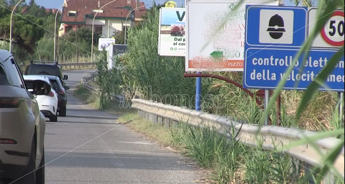 Pizzo, da\u00A0mezzanotte torna in funzione l’autovelox della Marinella: omologato e attivo 24 ore su 24\n