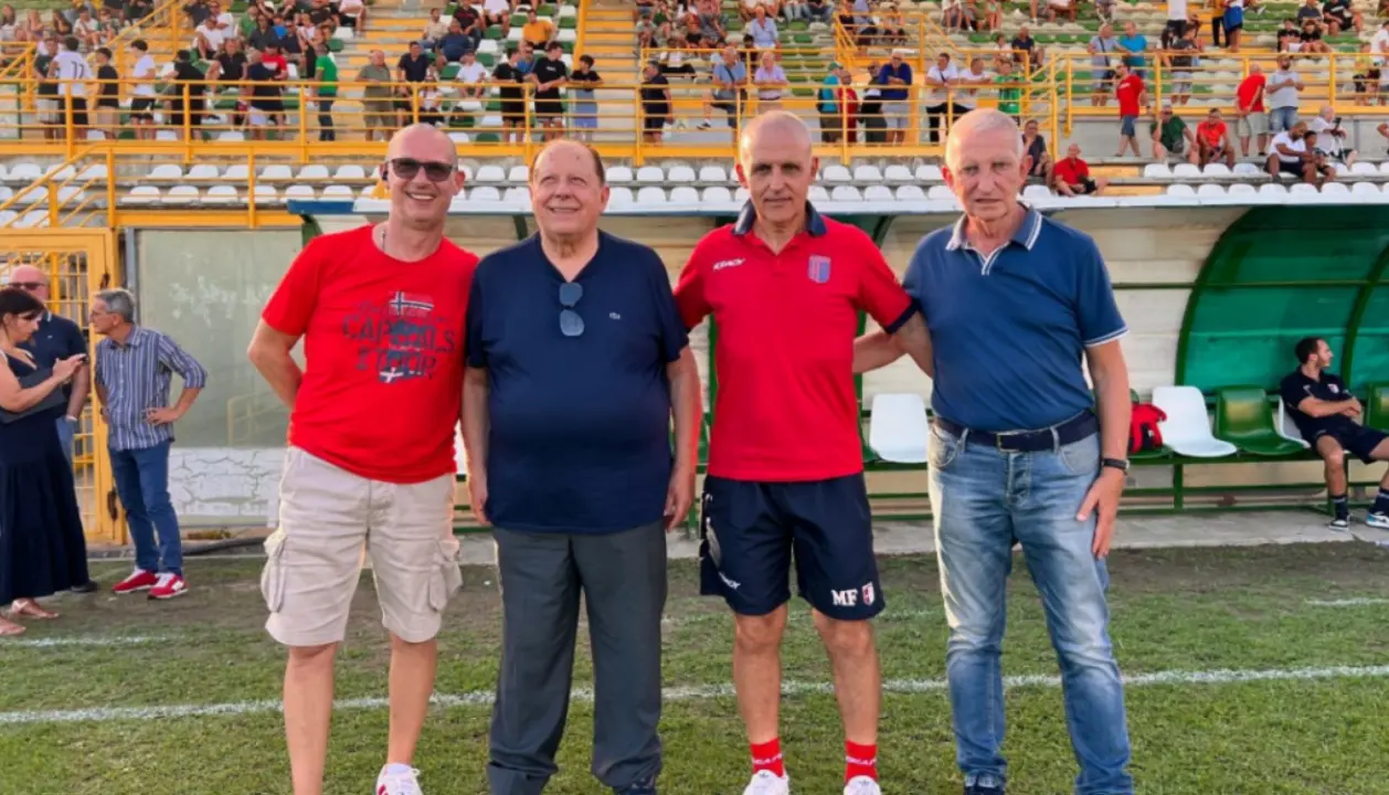 La Vibonese vince l’amichevole contro la Vigor Lamezia. Facciolo: «Mi aspettavo questa partita, la squadra sta crescendo»