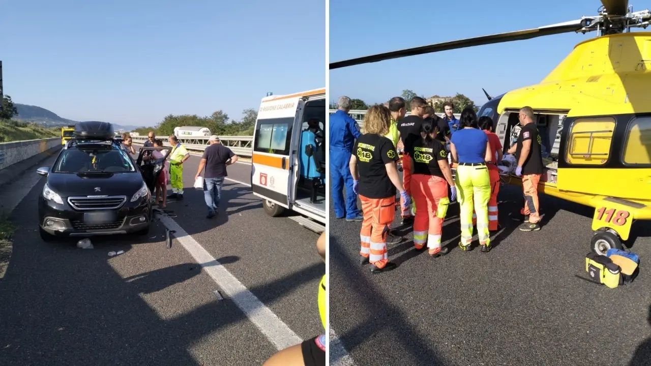 Incidente in autostrada tra Pizzo e Lamezia, 42enne investito da un'auto muore poco dopo il trasferimento in ospedale - VIDEO