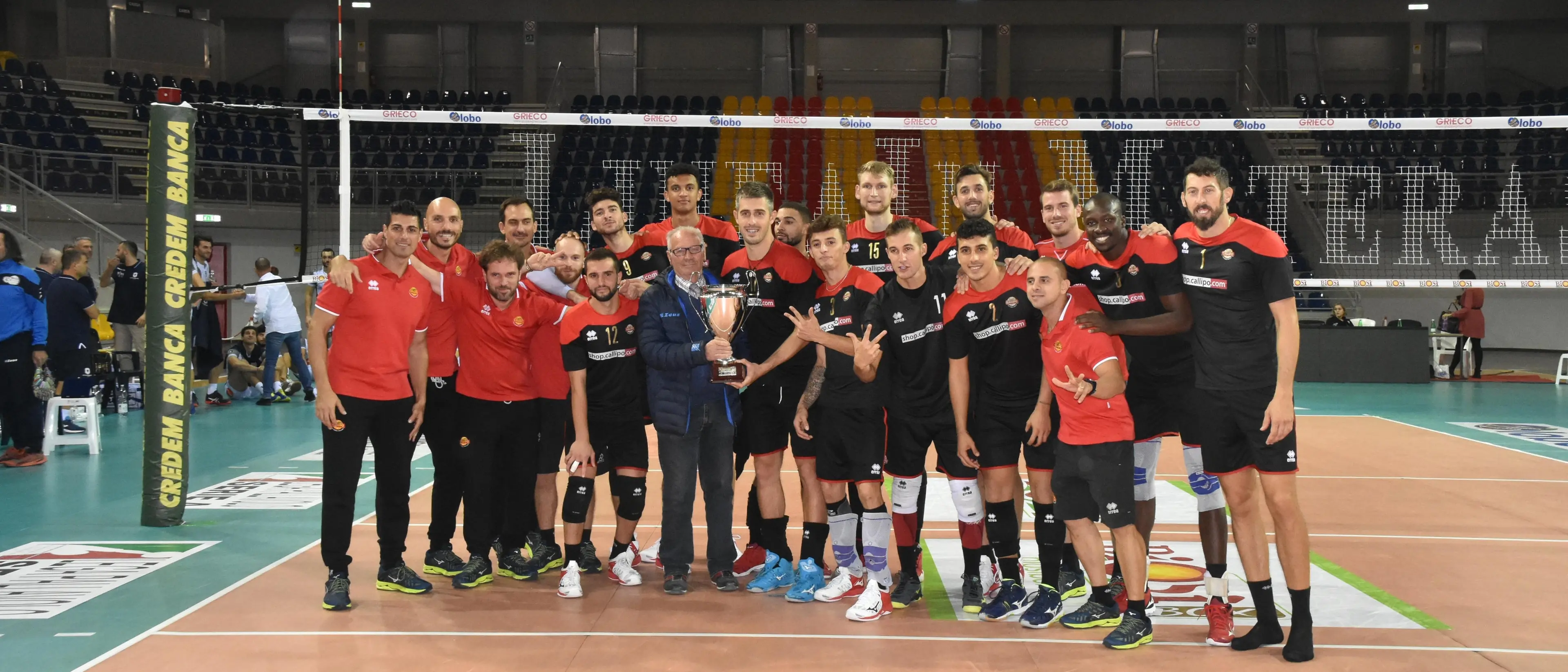Volley, la Tonno Callipo porta a casa anche il memorial “Nonno Gino”