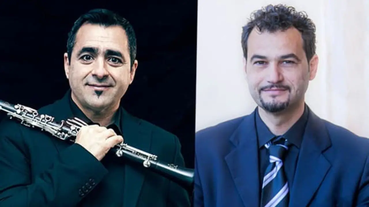 Tropea, all'auditorium Santa Chiara il concerto clarinetto e pianoforte del duo Francesco Giardino-Francesco Silvestri