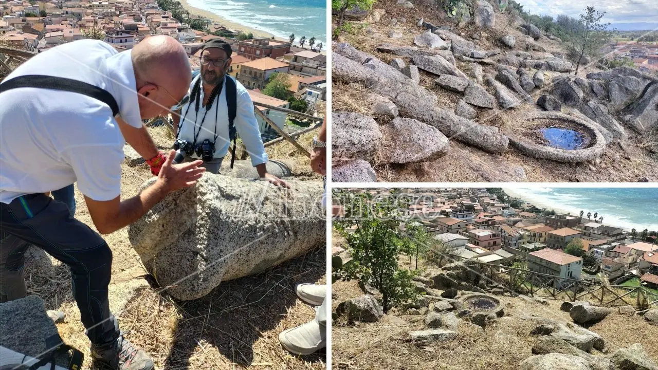 Le colonne della cava romana di Nicotera erano destinate a tutto l’Impero: le Università di Catania e Marsiglia nel sito dimenticato - FOTO