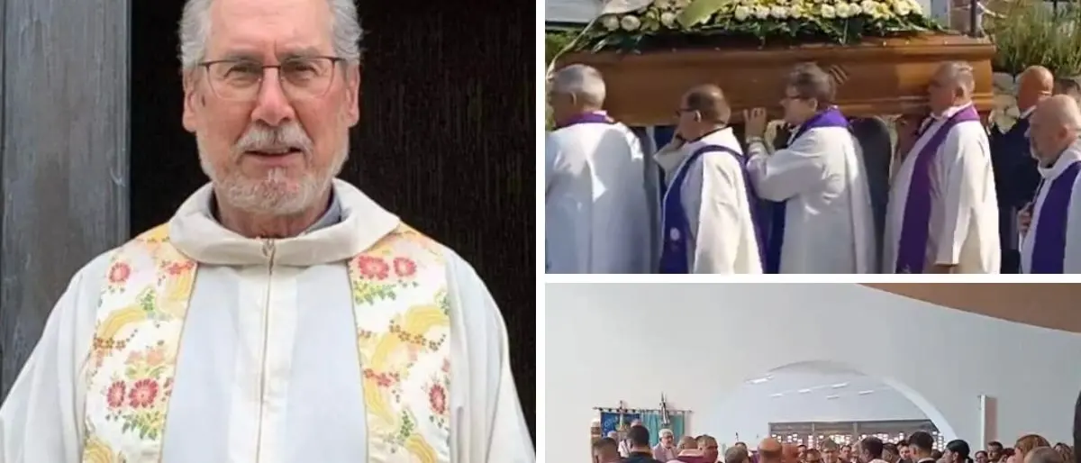 A Francavilla l’ultimo saluto a don Giovanni Tozzo, i parrocchiani: «Perdiamo un importante punto di riferimento» -Video