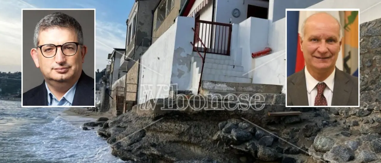 Erosione costiera a Ricadi, riunione in Regione promossa dai consiglieri Comito e De Nisi: «Ecco il piano per salvare 12 km di costa»