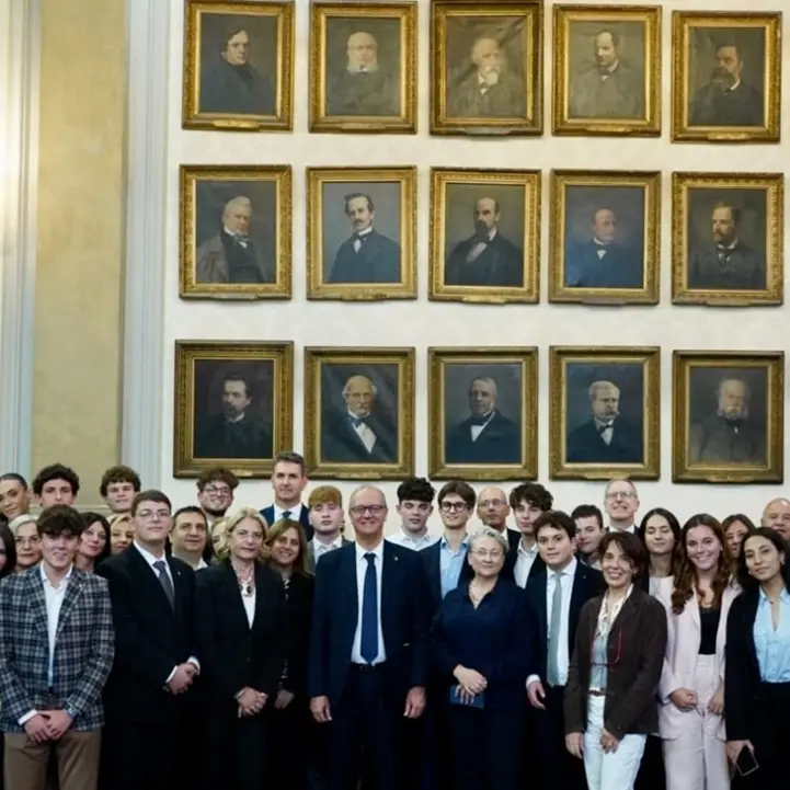 La delegazione calabrese della Consulta studentesca incontra il ministro Valditara