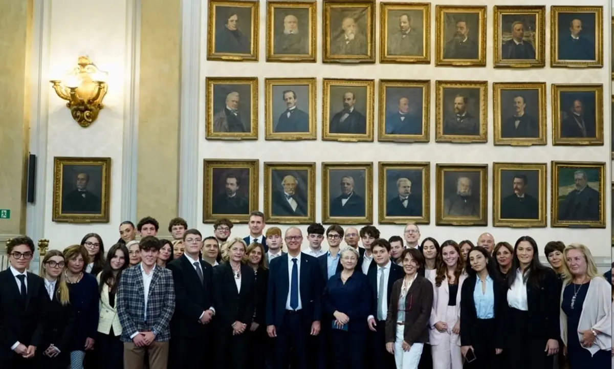 La delegazione calabrese della Consulta studentesca incontra il ministro Valditara