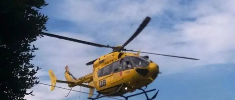 Monterosso, uomo colpito in testa da un grosso ramo: trasportato a Catanzaro