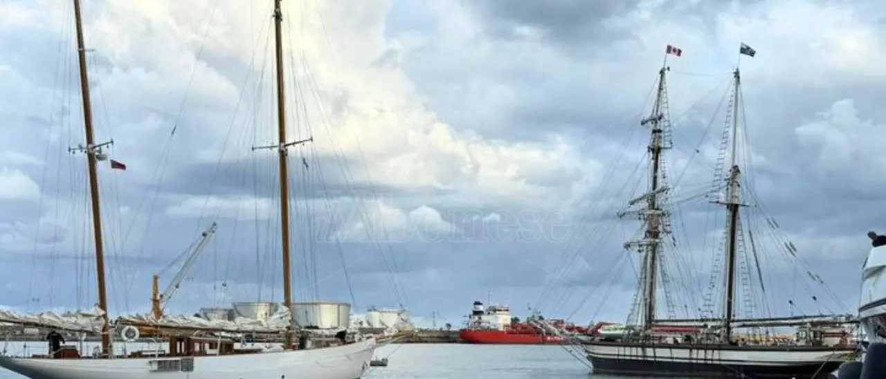 Barche d’epoca: a Vibo Marina il panfilo inglese costruito 100 anni fa e che fu anche della famiglia Pirelli